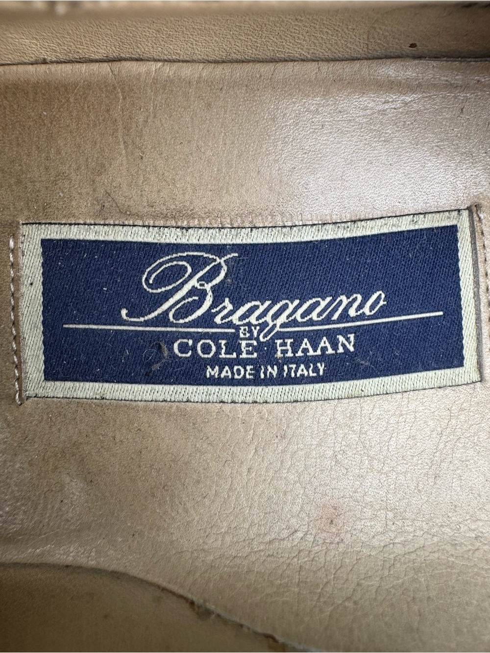 Bragano by Cole Haan Cognac Tan Italian Leather Penny Loafers 9.5M Style 2659 - Picture 4 of 16
